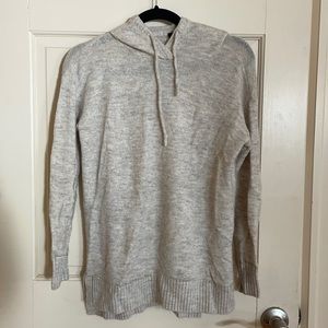 Hooded Talbots Petite small sweater